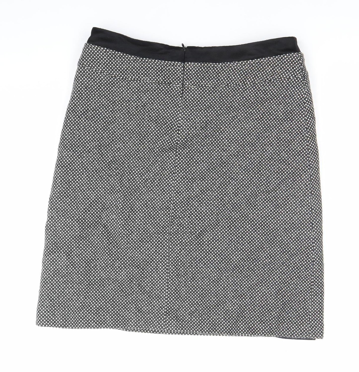 Kaliko Women’s Black Wool Blend Pencil Skirt Size 12 Workwear