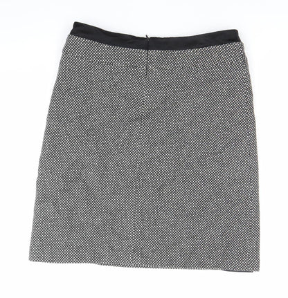 Kaliko Women’s Black Wool Blend Pencil Skirt Size 12 Workwear