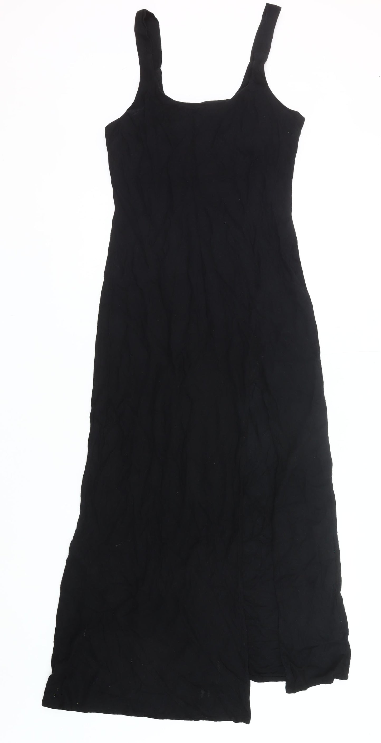 ASOS DESIGN Women’s Black Size 6 Long Slip Dress Summer