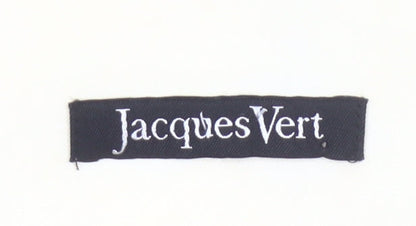 Jacques Vert Women’s Yellow Floral V-Neck Blouse Size 14