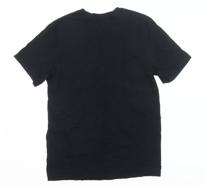 Nike Men's Black Graphic Basketball T-Shirt Medium