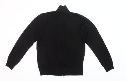 Smith & Taylor Men’s Black XL Argyle Full Zip Jumper