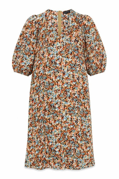Blue Vanilla Women’s Multicoloured Floral Shift Dress Size 10