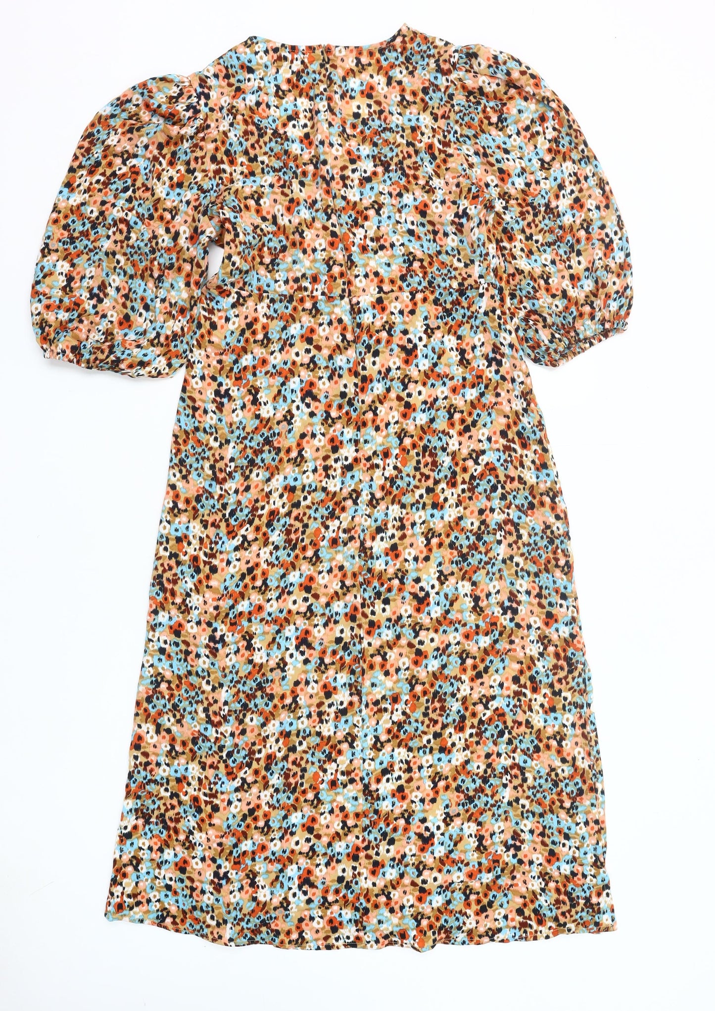 Blue Vanilla Women’s Multicoloured Floral Shift Dress Size 10