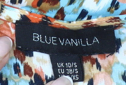 Blue Vanilla Women’s Multicoloured Floral Shift Dress Size 10