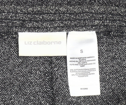 Liz Claiborne Women’s Grey Midi Pencil Skirt Size S Cotton Blend