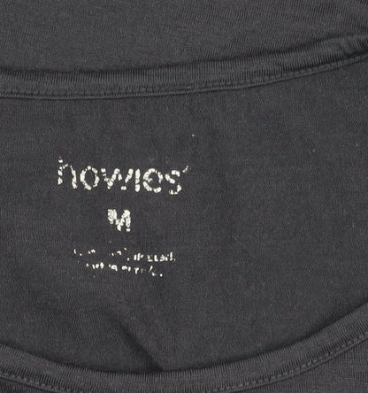 Howies Women’s Black Long Sleeve Cotton T-Shirt Size M