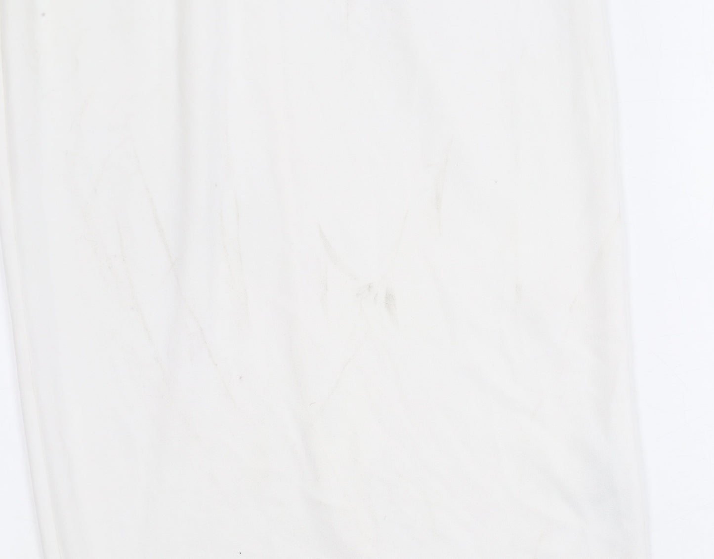 Michelle Keegan Women’s White Size 8 Sheath V-Neck Flared Sleeve Dress