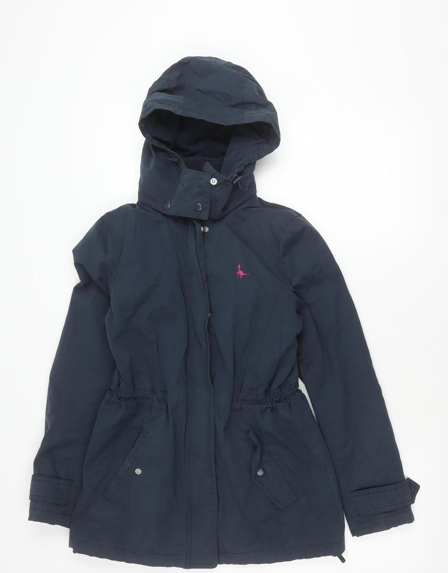 Womens UK Size 8 Jack Wills Blue Parka Coat