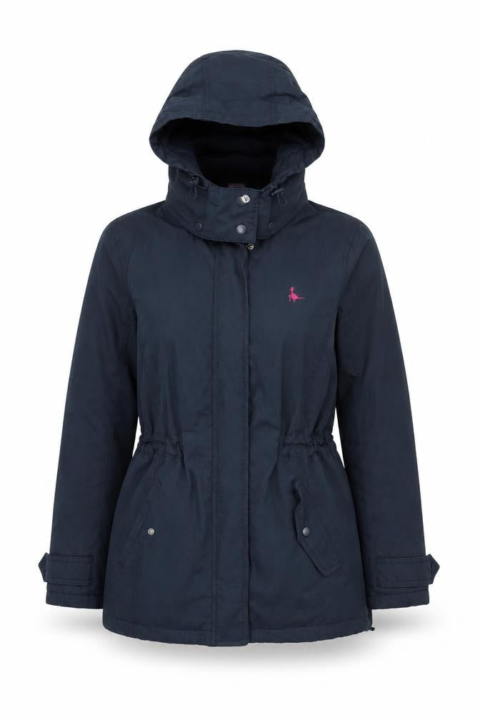 Womens UK Size 8 Jack Wills Blue Parka Coat