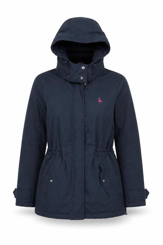 Womens UK Size 8 Jack Wills Blue Parka Coat