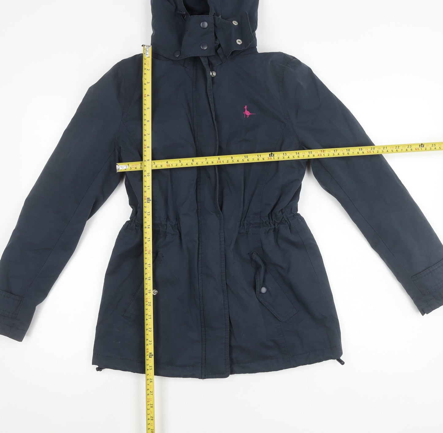 Womens UK Size 8 Jack Wills Blue Parka Coat