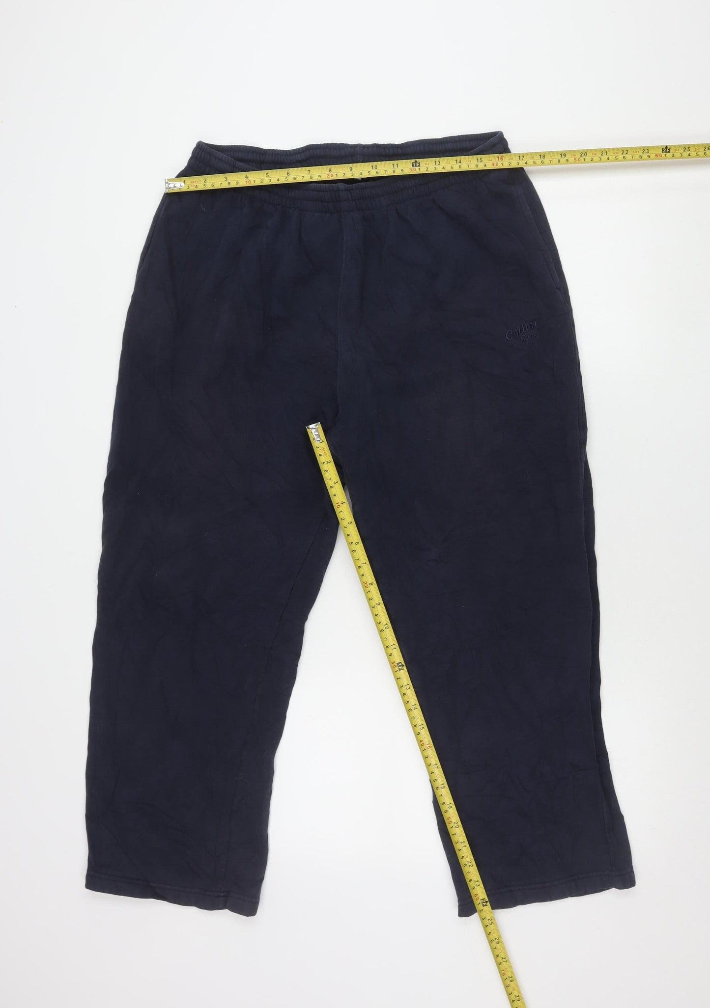 Cotton Traders Mens Blue XL Sweatpants Elastic Waist Pockets