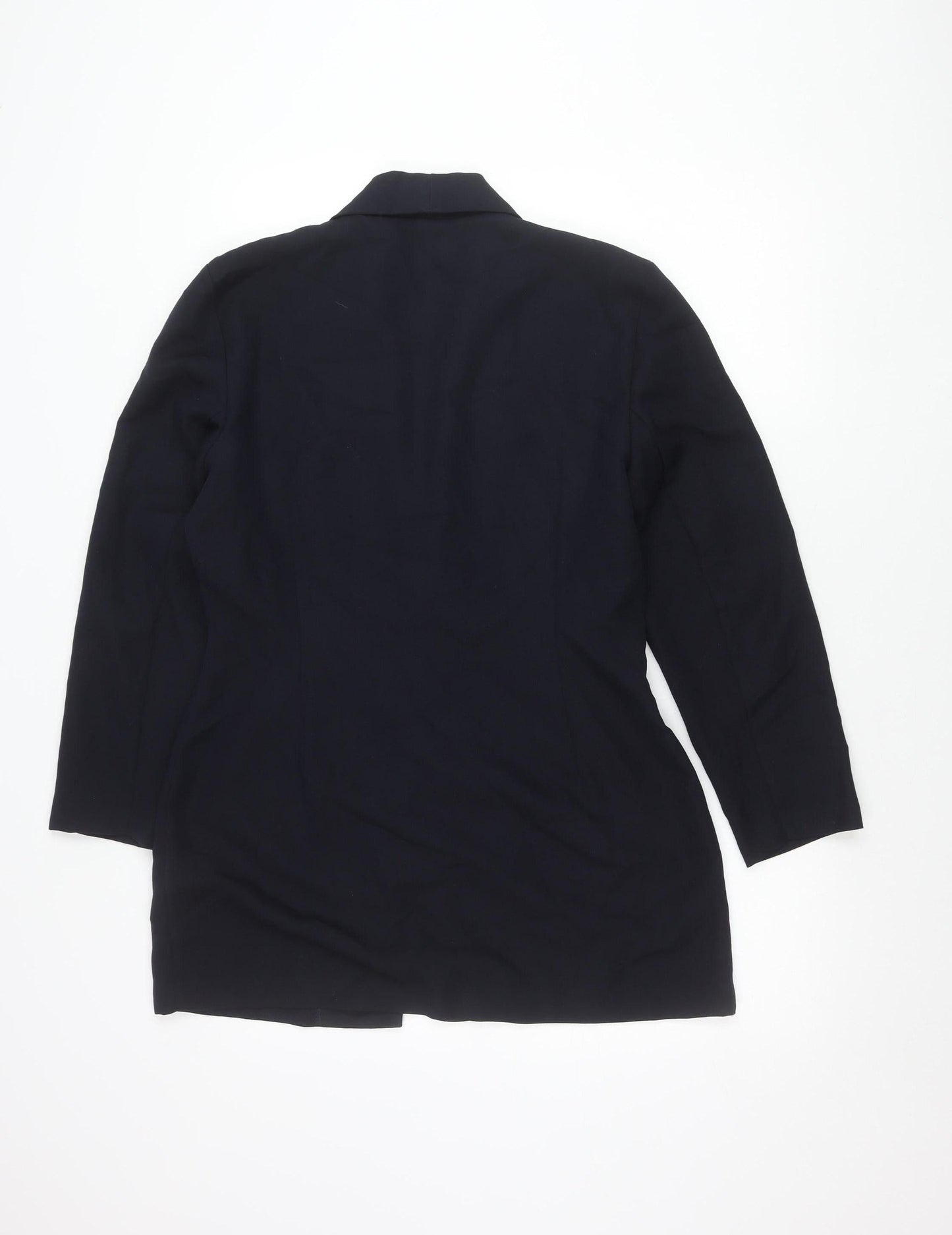 Classic Woman Black Shawl Collar Suit Jacket Size 14 Women’s Formal Workwear