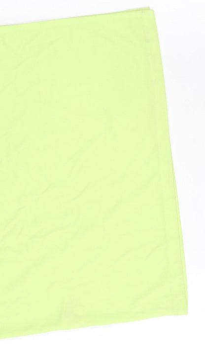 H&M Womens Green Bodycon Midi Dress Size 8 Sleeveless Stretchy