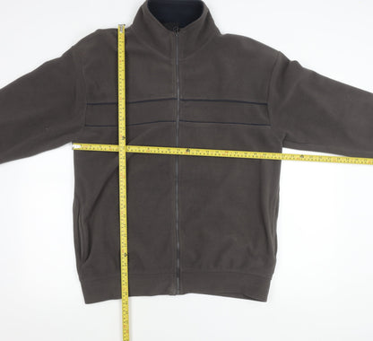 BHS Men’s Grey Fleece Full Zip Jacket Medium 38-40in