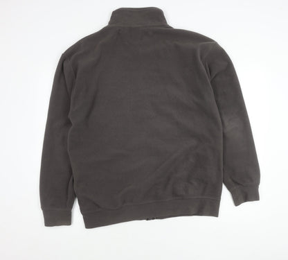 BHS Men’s Grey Fleece Full Zip Jacket Medium 38-40in