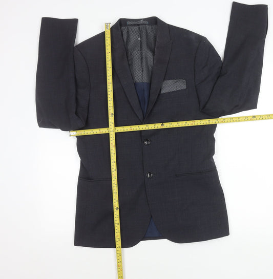 Mens UK Size 38 Marks and Spencer Regular Grey Suit Jacket