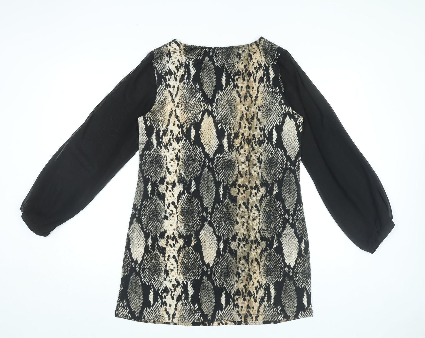 Star by Julien Macdonald Women’s Snake Print Shift Dress Size 12