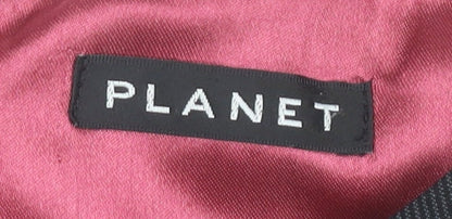 Planet Women’s Black Sheath Dress Size 10 Short Sleeve Workwear