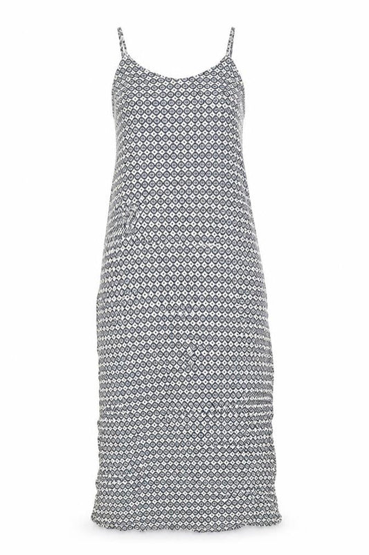 Marks and Spencer Women’s Blue Geometric Maxi Dress Size 10