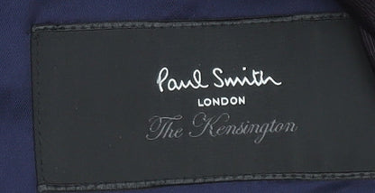 Paul Smith Men Blue 42 Slim Fit Pinstripe Wool Blazer Jacket