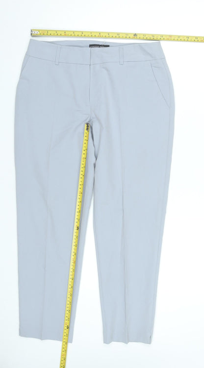 Dorothy Perkins Women’s Grey UK 10 Slim Dress Pants Work Trousers