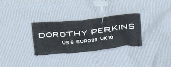 Dorothy Perkins Women’s Grey UK 10 Slim Dress Pants Work Trousers