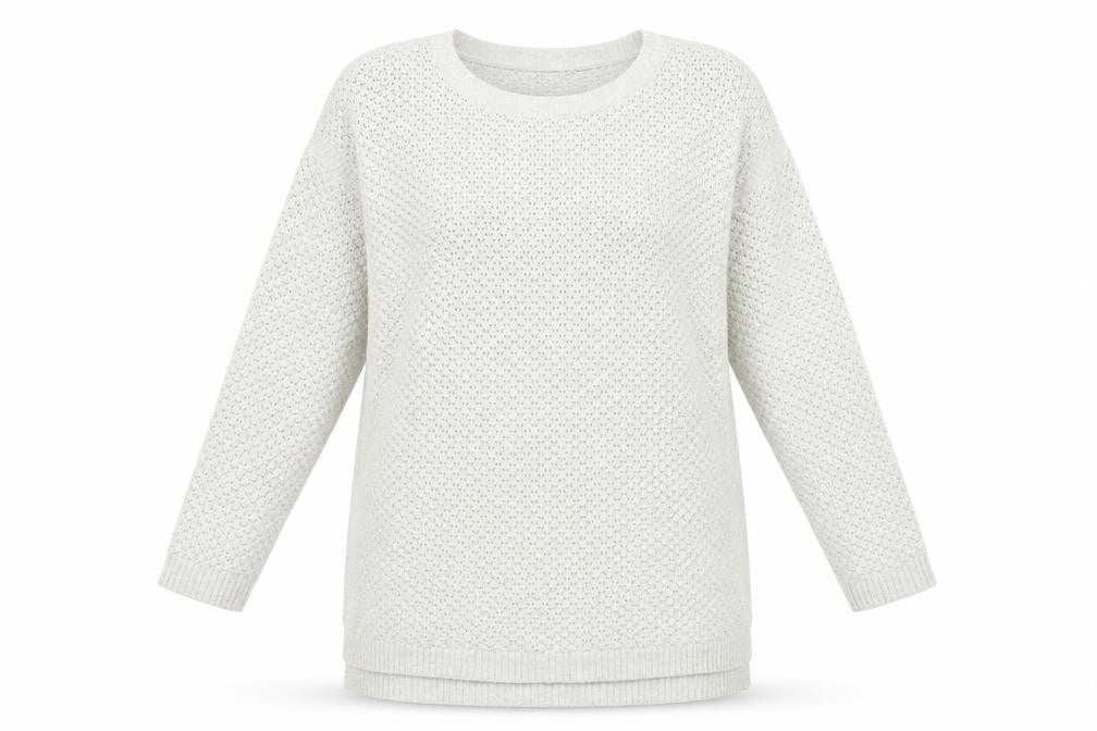 Womens UK Size 12 FatFace Beige Tunic Jumper