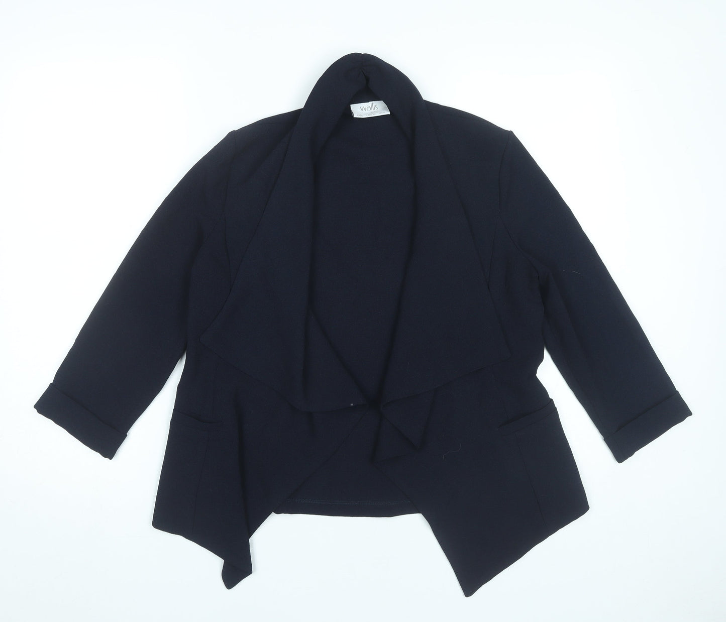 Wallis Women’s Black Size 8 Blazer Jacket Workwear Casual