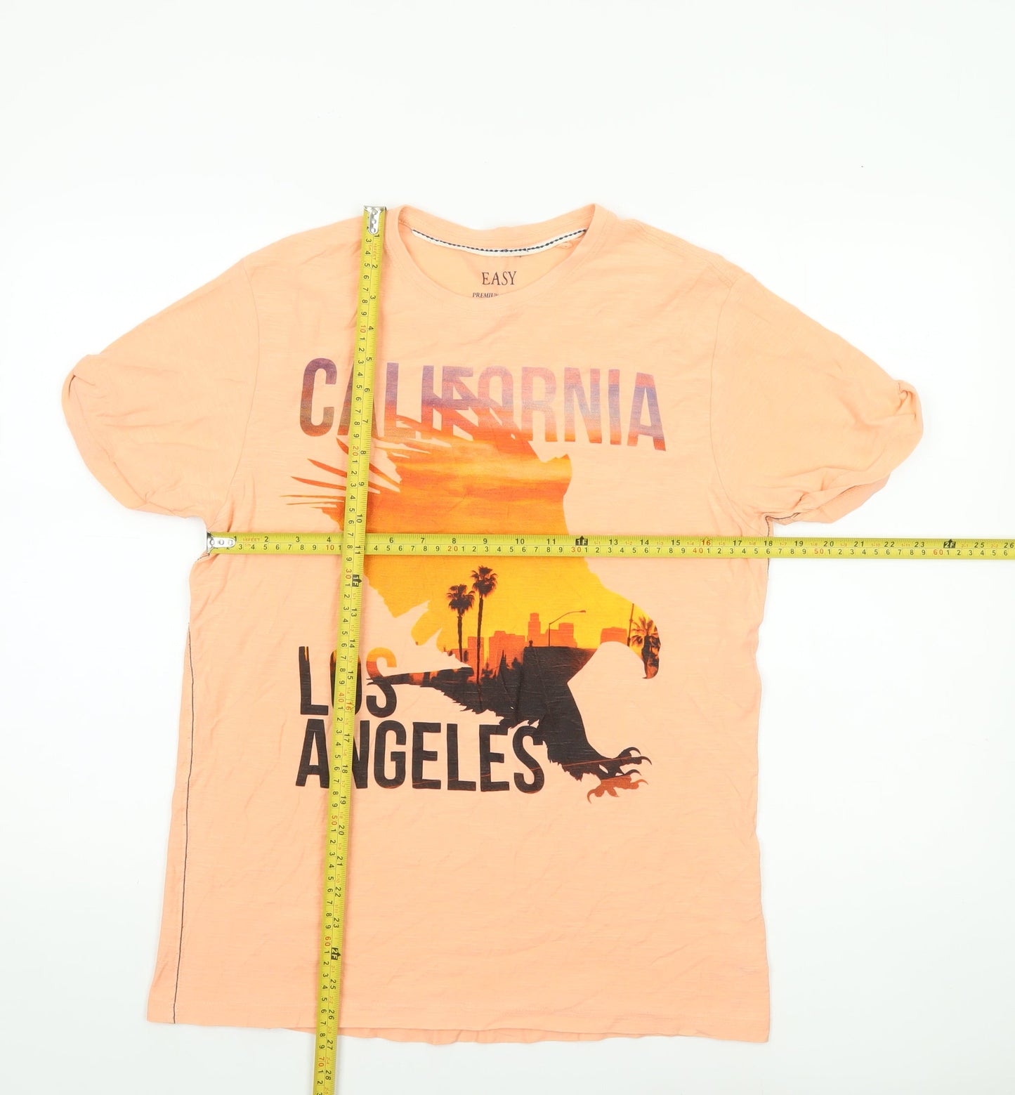 Mens UK Size M Easy Orange  T-Shirt