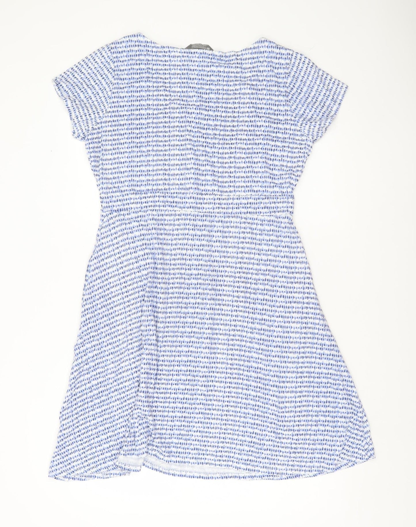 Mountain Warehouse Women’s Blue Fit & Flare Knee Length Dress Size 14