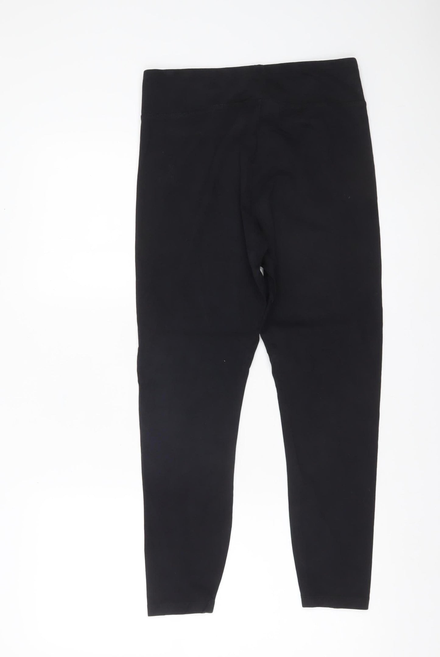 Fila Women Black L Leggings Slim Fit Stretch Activewear