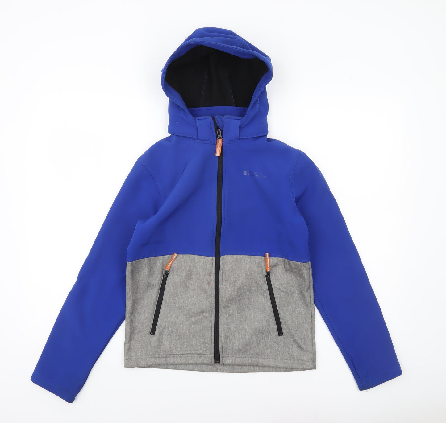 Mountain Warehouse Boys Blue Grey Full Zip Hoodie Jacket 11-12 Years