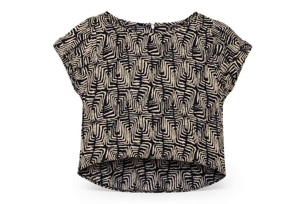 Izabel London Women’s Multicoloured Geometric Blouse Size 12