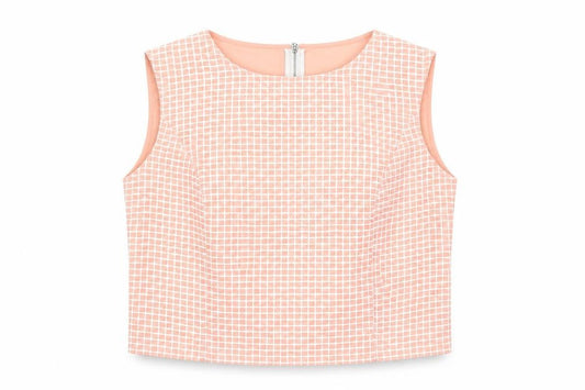 Marks and Spencer Womens Pink Petite Blouse UK 10 Sleeveless