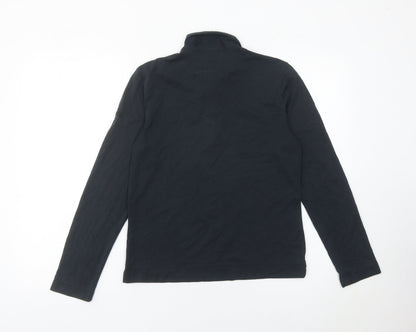 Ashworth Men’s Black Long Sleeve Golf Polo Shirt Size S