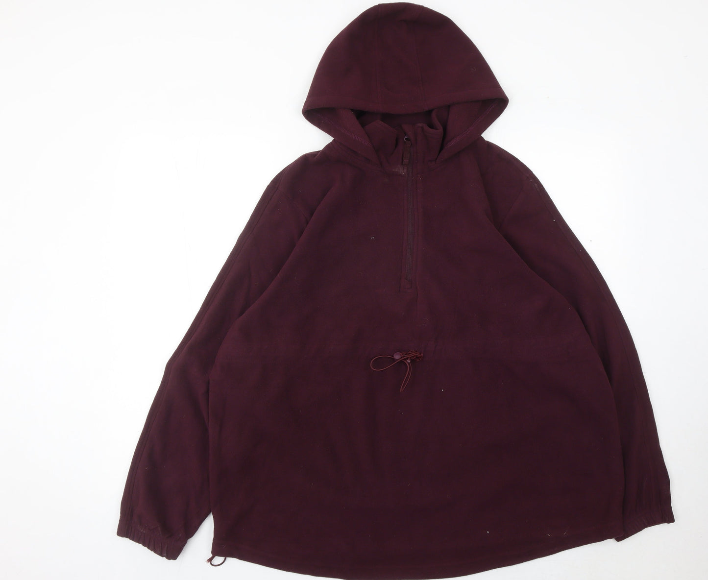 Womens UK Size 16 Mountain Warehouse Red Pullover Hoodie