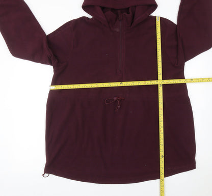 Womens UK Size 16 Mountain Warehouse Red Pullover Hoodie