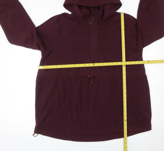 Womens UK Size 16 Mountain Warehouse Red Pullover Hoodie