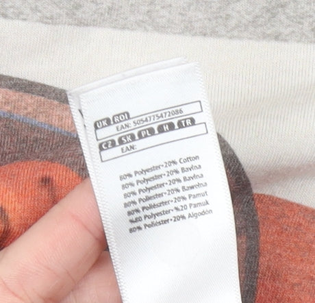 Marvel Men’s XS Multicoloured Graphic T-Shirt Captain America Iron Man