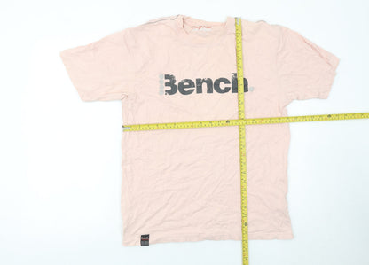 Mens UK Size M Bench Pink  T-Shirt