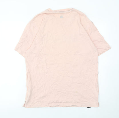 Mens UK Size M Bench Pink  T-Shirt