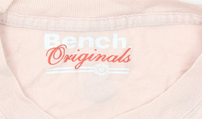 Mens UK Size M Bench Pink  T-Shirt