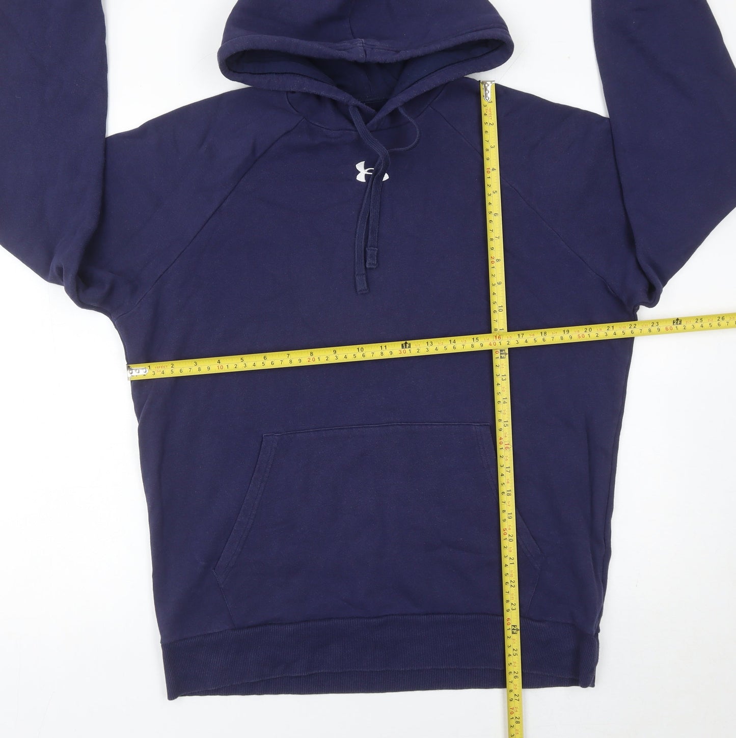 Under Armour Men’s Blue Pullover Hoodie Size M Regular Fit