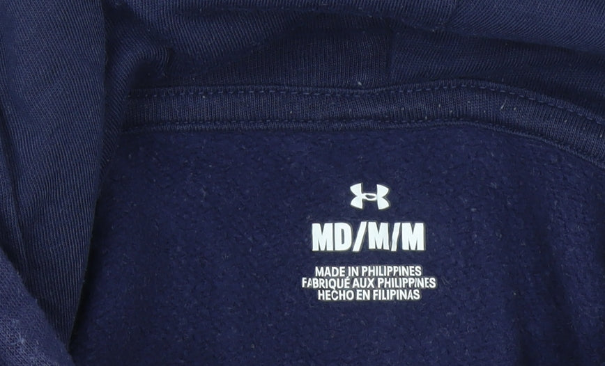 Under Armour Men’s Blue Pullover Hoodie Size M Regular Fit