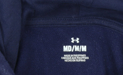 Under Armour Men’s Blue Pullover Hoodie Size M Regular Fit