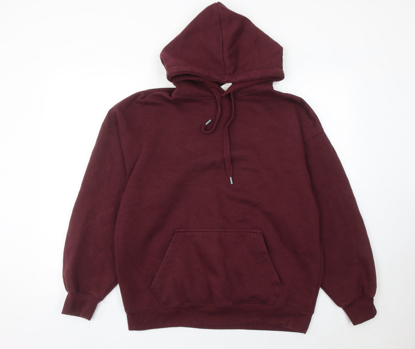 Pull&Bear Men’s Red Pullover Hoodie Size S Regular Fit