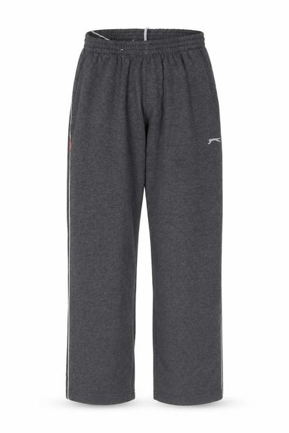 Slazenger Men's Grey Sweatpants S Regular Fit Elastic Waist
