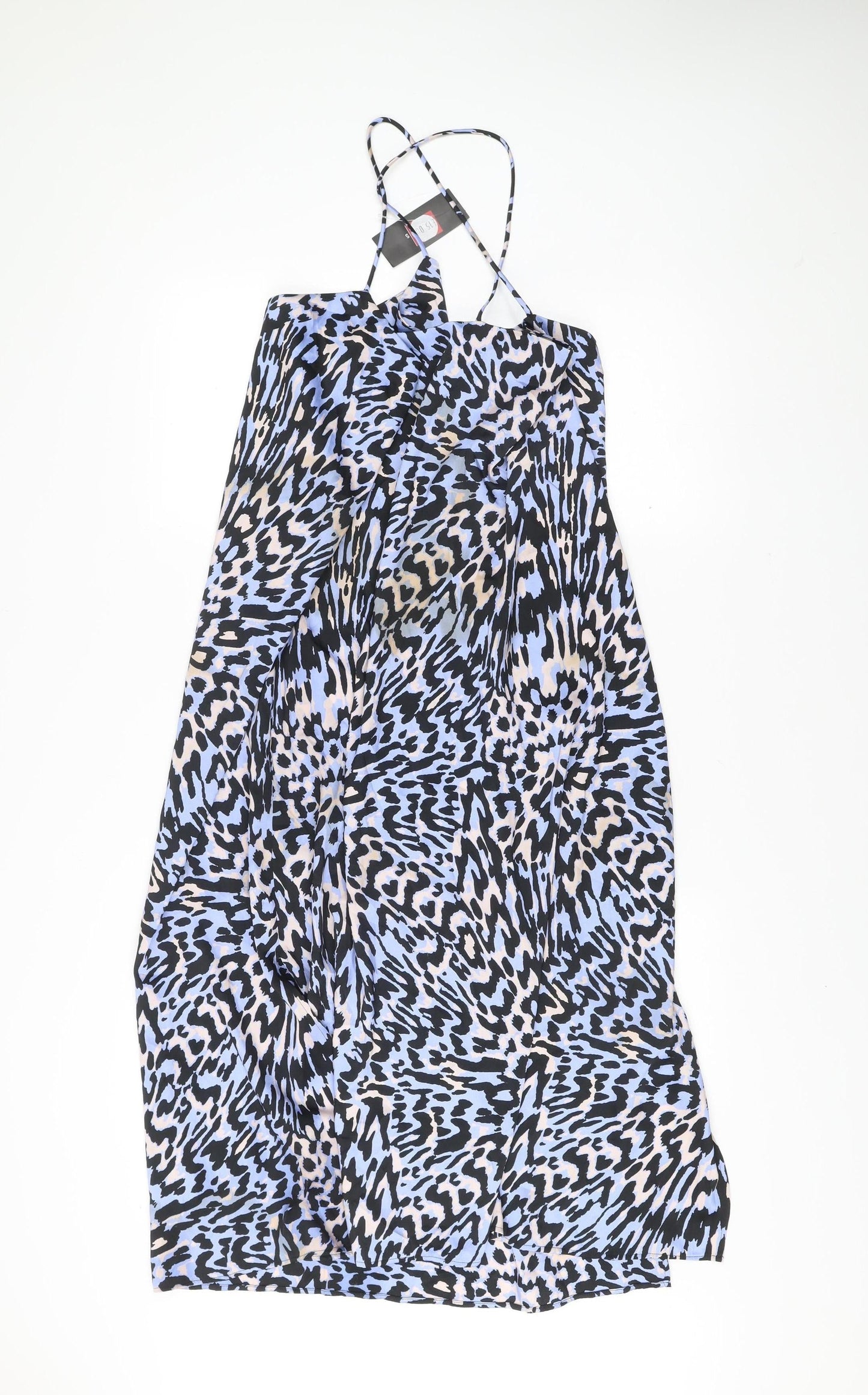 Et Vous Women’s Multicoloured Animal Print Slip Dress Size 20